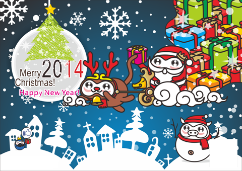 詹勝富 - 聖誕節賀卡設計