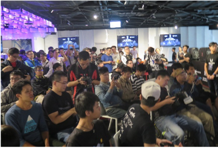 樂炫整合行銷有限公司 - 【英雄聯盟觀賽派對】觀賽人潮